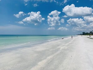 Na praia 