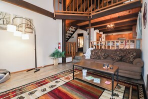 TV, fireplace, DVD player