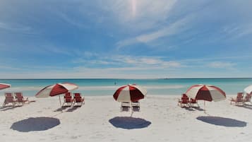 Vlak bij het strand