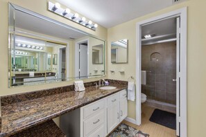 Shower, towels