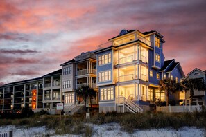 Exterior - SALER SHORES: 4-Story Gulf Front Home w/ Pool, Game Room, Elevator in Private Community! (Miramar Beach)