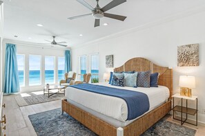 8 bedrooms, desk, iron/ironing board, free WiFi - SALER SHORES: 4-Story Gulf Front Home w/ Pool, Game Room, Elevator in Private Community! (Miramar Beach)