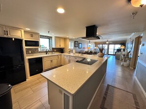 Fridge, microwave, oven, stovetop - "Breakers East 501" Gulf Front 2BR/2BA End Unit Beach setup included (Destin)