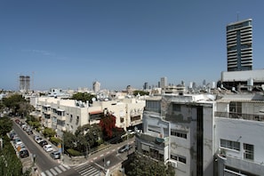 Panoramic Penthouse, 4 Bedrooms | Balcony view - Chic Duplex Penthouse by FeelHome (Tel Aviv)