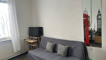Chambre Simple, salle de bains commune