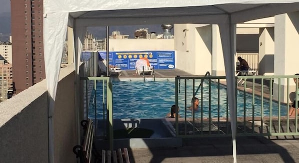 Seasonal outdoor pool