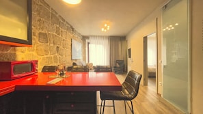 Leilighet, 1 soverom, elveutsikt (1 - Rua da Reboleira, 19) | Eget kjøkken | Kjøleskap, mikrobølgeovn, kokeplater og espressomaskin