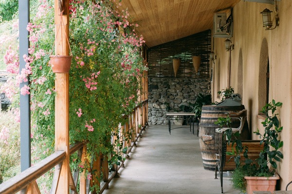 Fassade der Unterkunft