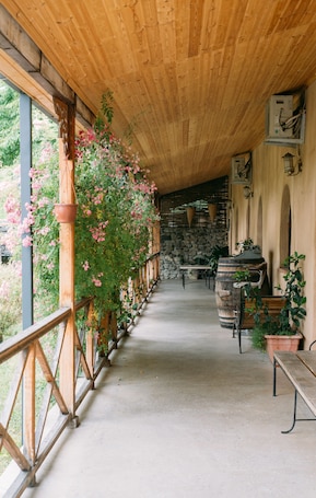 Front of property. Chateau Eniseli
