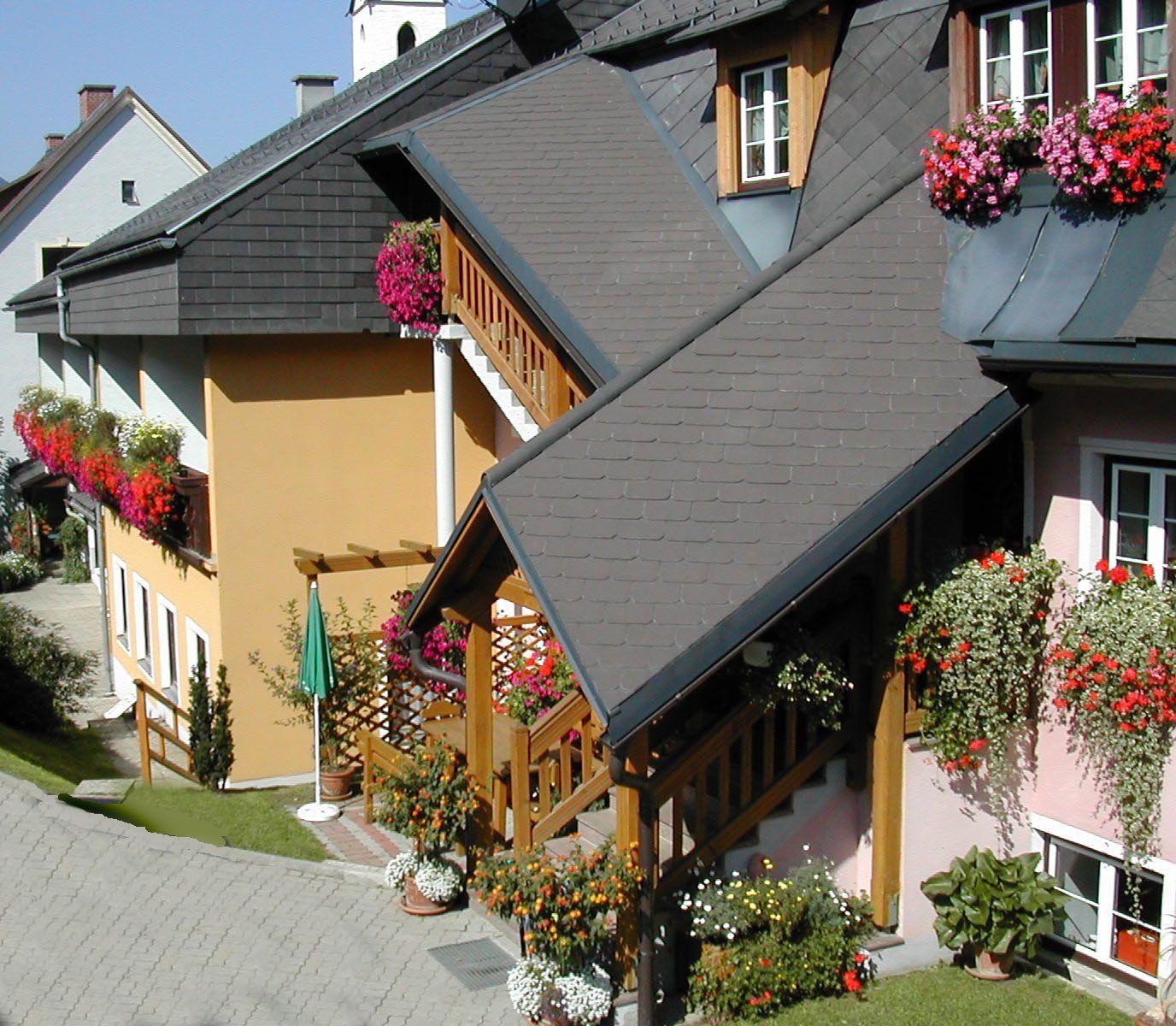 Voorkant van accommodatie