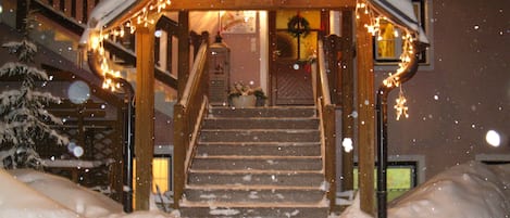 Fassade der Unterkunft