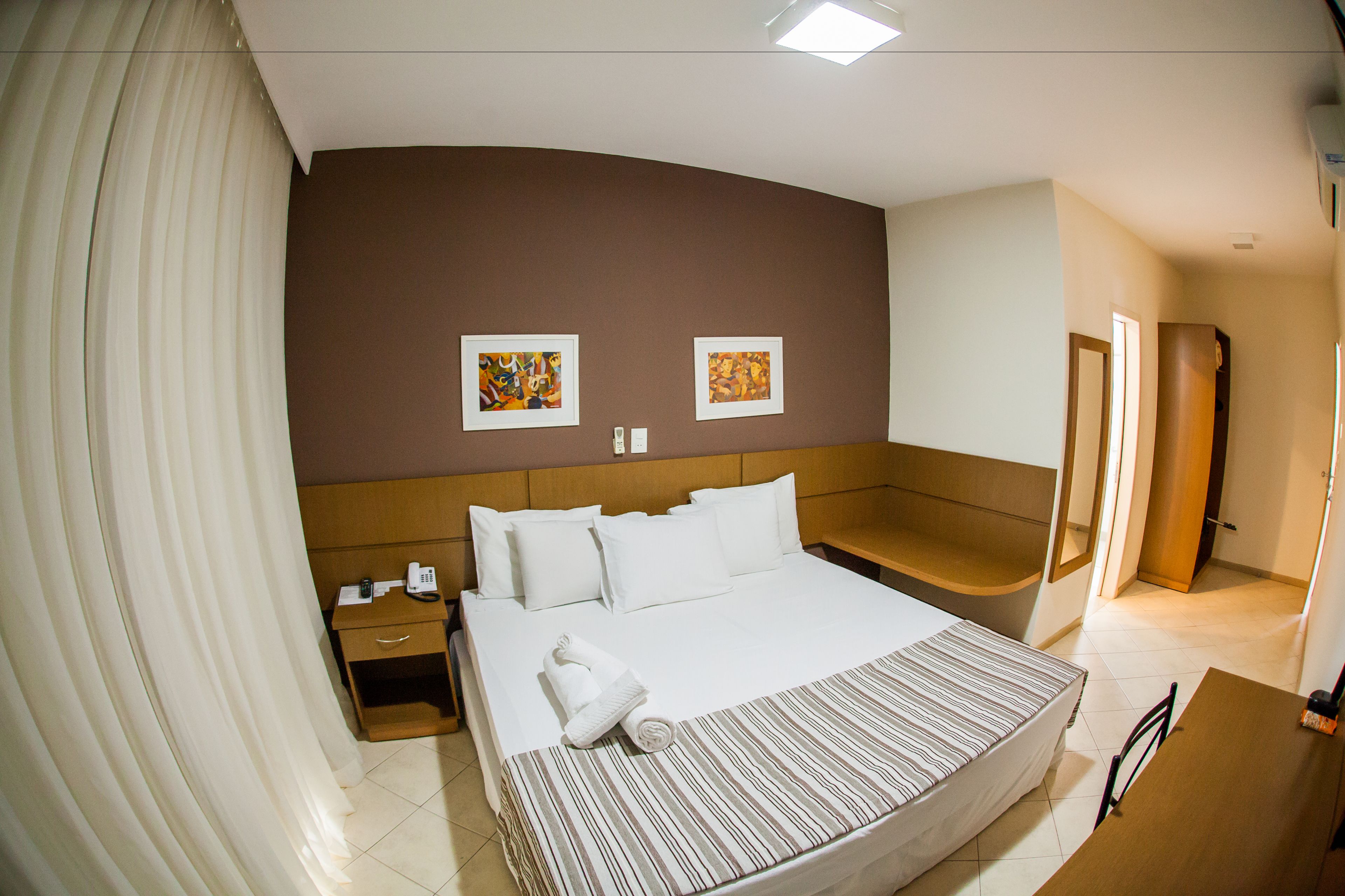 deluxe double room, 1 king bed | 1 bedroom, minibar, desk, blackout curtains