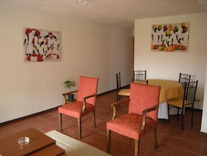 Living area - Apart Hotel Punto Real (Curicó)