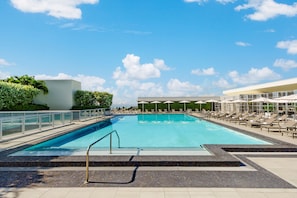 Outdoor pool, pool cabanas (surcharge), pool umbrellas