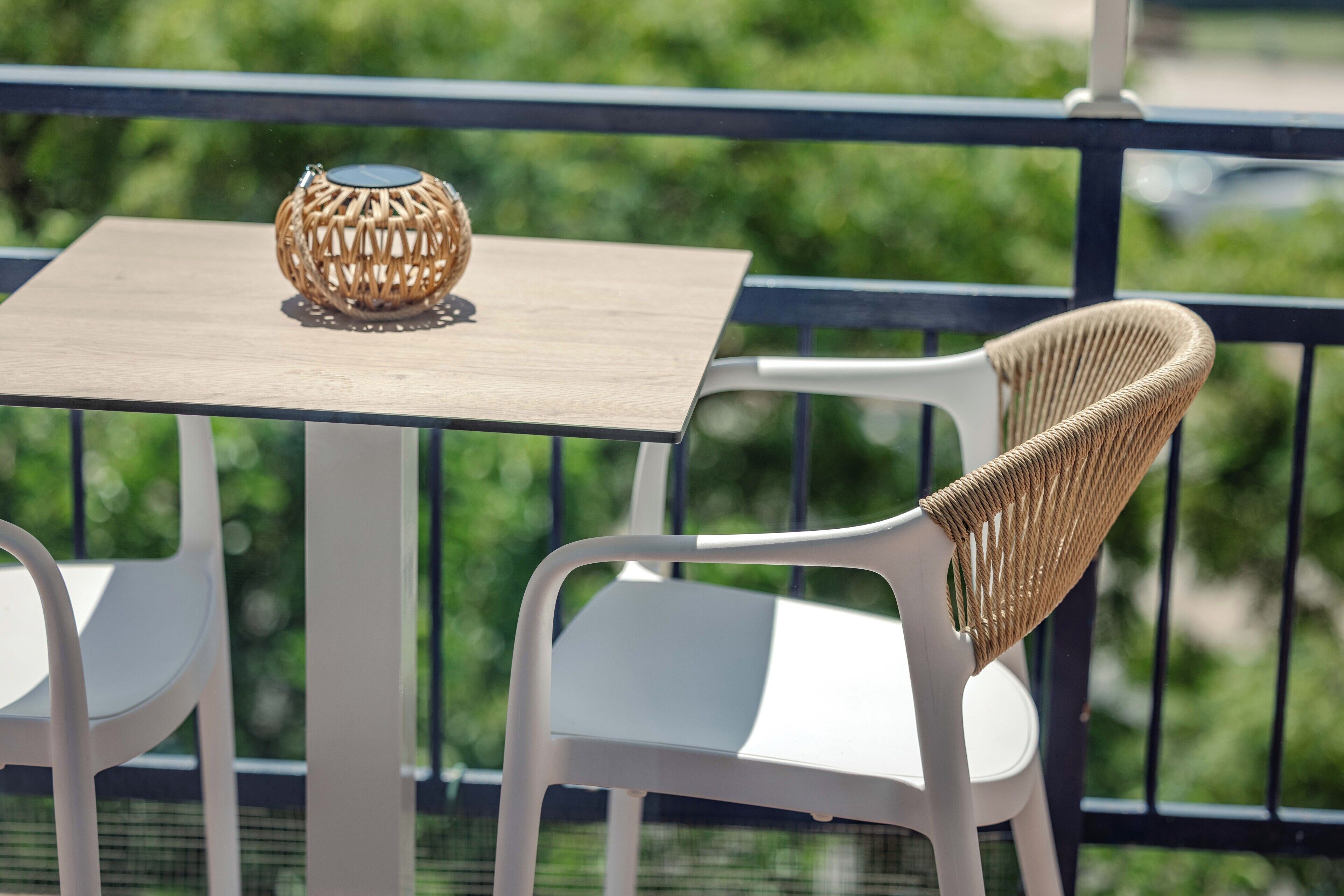 Habitación triple | Terraza o patio