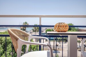 Quarto casal superior | Terraço/pátio