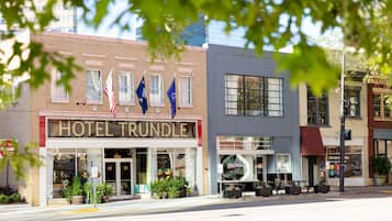 Voorkant van accommodatie