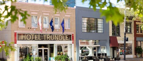 Façade de l’hébergement