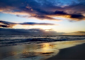 On the beach