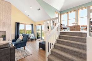 TV, fireplace, Netflix, DVD player