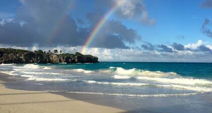 Luxury Villa With Pool, Outdoor Beds on Cliff Top Near Crane Beach