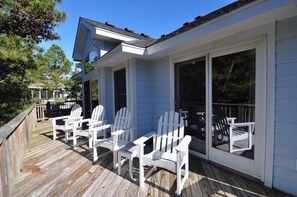 Terrace/patio - Sound Dreams: Private Pool, Spa (Corolla)