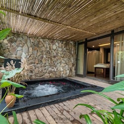Steam room, body treatments, hot stone massages, deep-tissue massages
