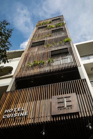 Fassade der Unterkunft