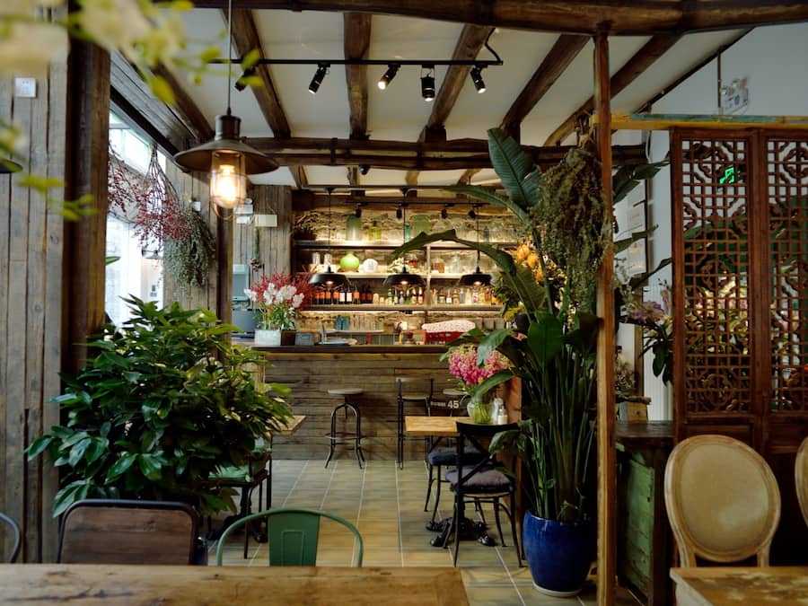 Zona de estar del vestíbulo