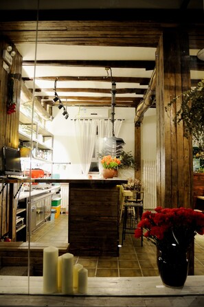 Interior detail - Peking Station Hostel (Beijing)