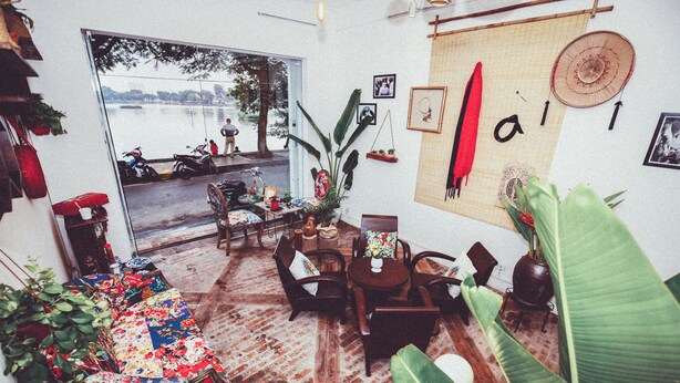 Lobby sitting area - Millan Home (Hanoi)