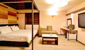 Perhehuone (1Double+1Sinlge+1Futon) | Äänieristys, ilmainen Wi-Fi, vuodevaatteet