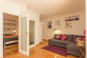 1 Schlafzimmer, Bügeleisen/Bügelbrett, kostenloses WLAN, Bettwäsche