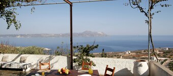 Traditionell villa med havsutsikt på Kreta 