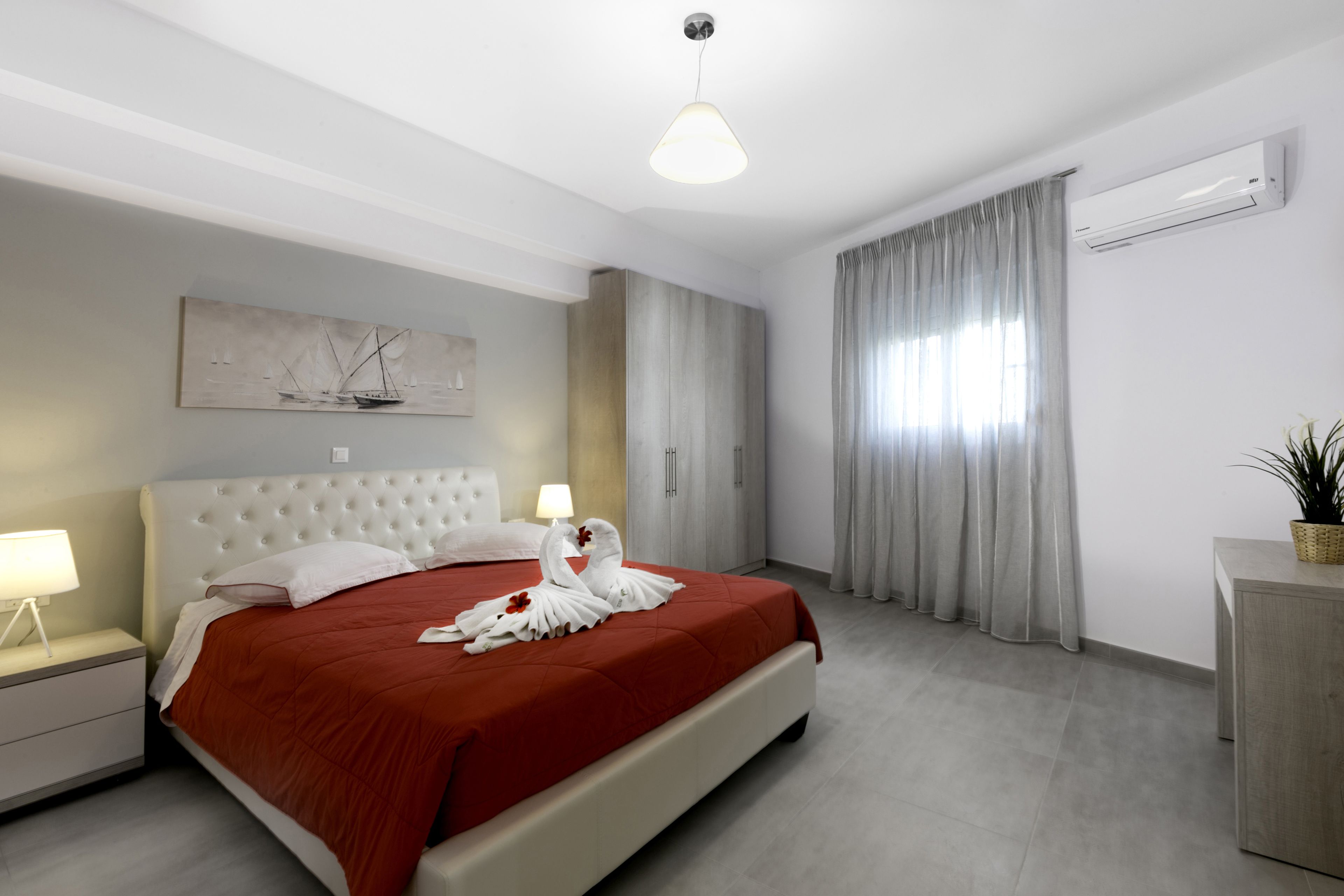 Luxury-Apartment | 1 Schlafzimmer, hochwertige Bettwaren, Select-Comfort-Betten, Minibar
