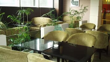 Sala de estar en el lobby