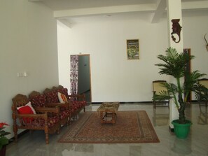 Sala de estar en el lobby