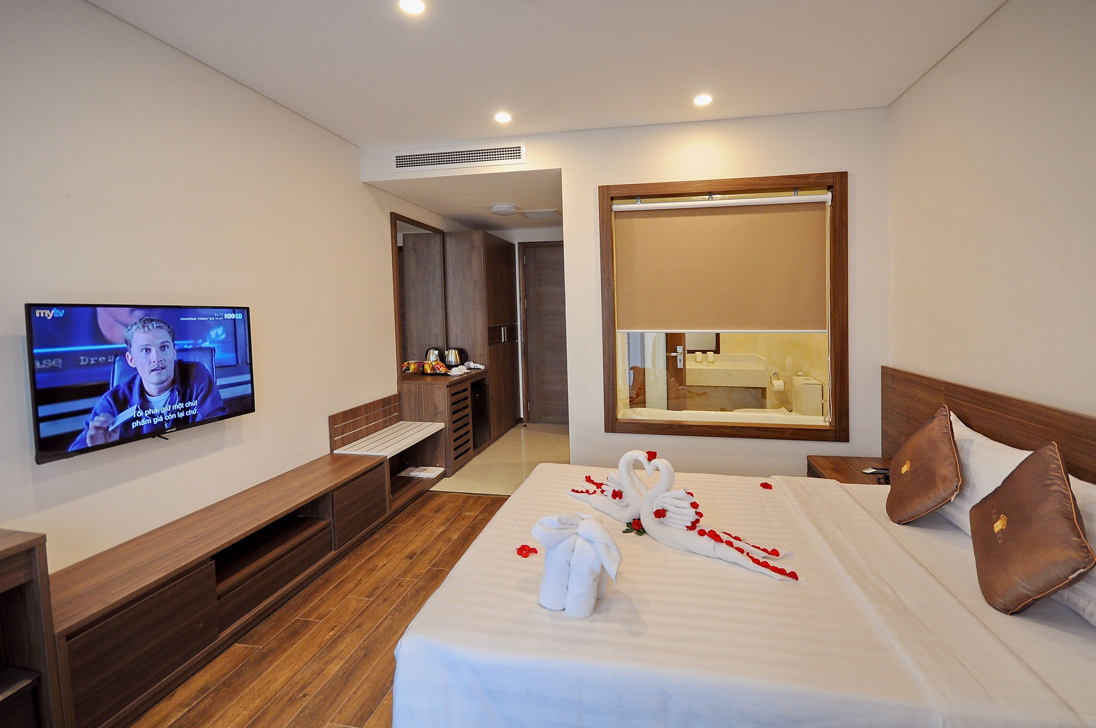 Deluxe Double or Twin Room, Balcony, Sea View | View from room