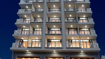 Front of property - evening/night