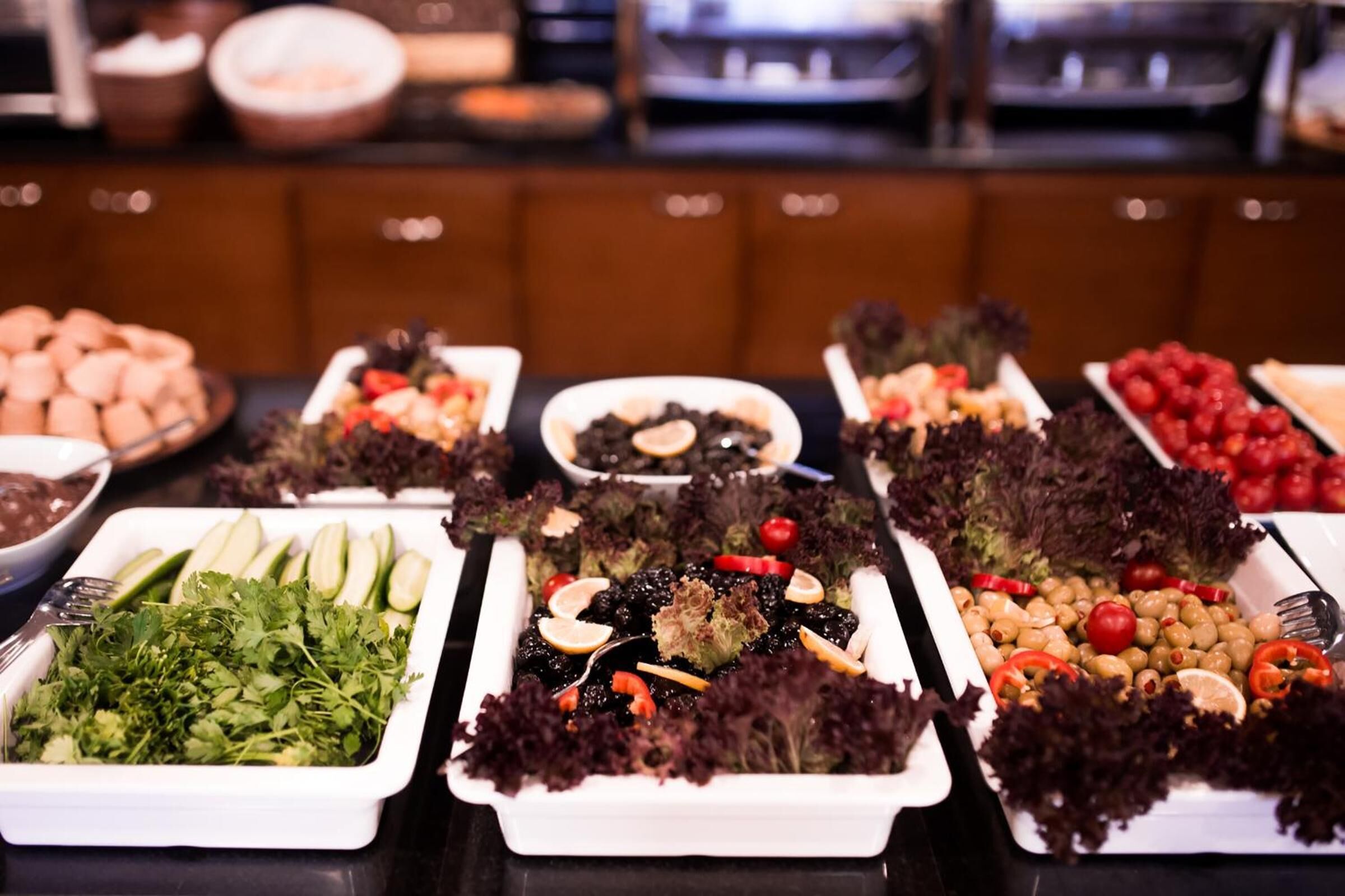 breakfast and dinner served, turkish cuisine