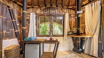 Semi-Open Bungalow | Minibar, in-room safe, desk, free WiFi