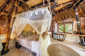 Semi-Open Bungalow | Minibar, in-room safe, desk, free WiFi - Le Bamboo Bali (Pecatu)