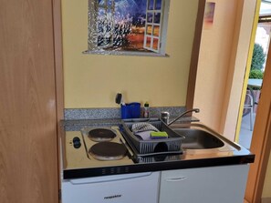 Fridge, high chair