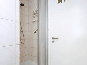 Shower, hair dryer