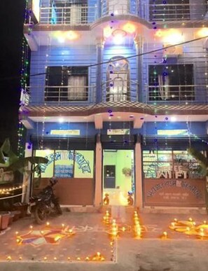 Fassade der Unterkunft