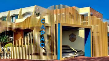 Façade de l’hébergement