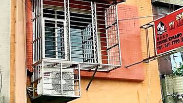 Façade de l’hébergement