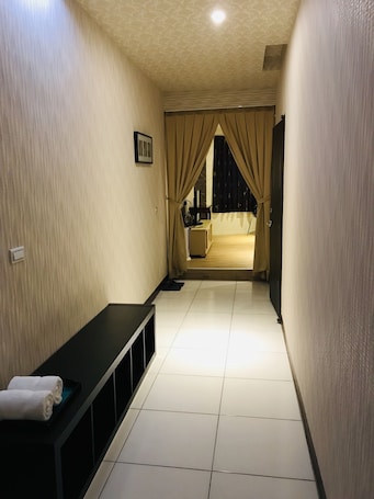 Habitación Deluxe doble | Vistas desde la habitación. Orange House B&B Juifen