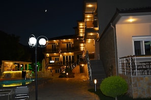 Front of property - evening/night