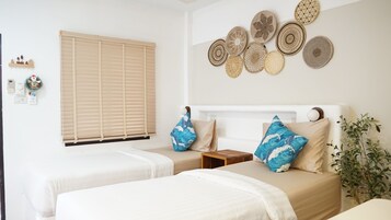 In-room safe, blackout curtains, soundproofing, free WiFi